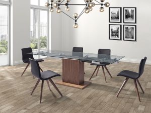 Pilastro extendable dining table