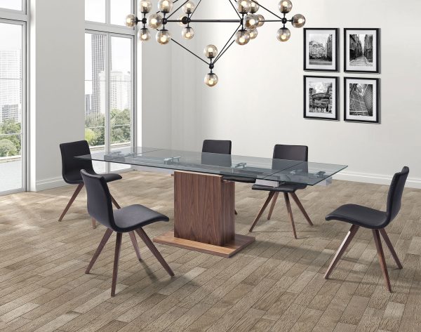 Pilastro extendable dining table