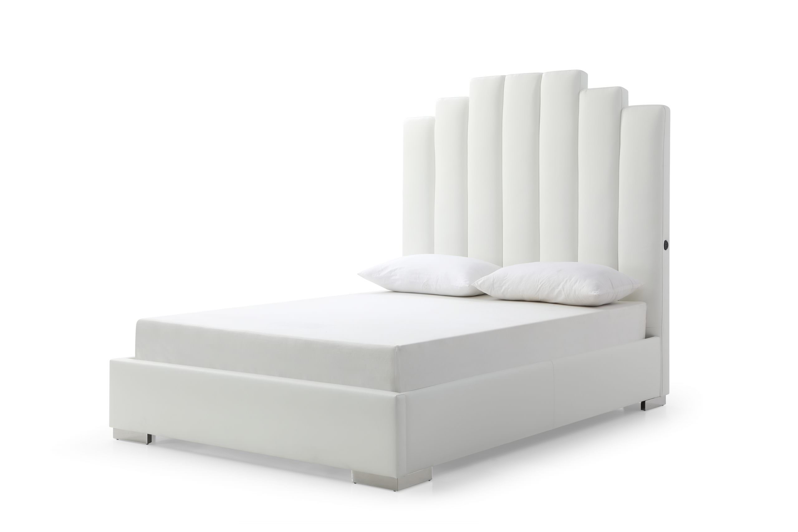 Jordan Queen Bed Whiteline Modern Living