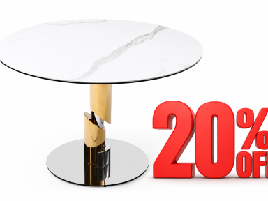 Gloria Round Dining Table