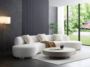 Perla Curved Sofa