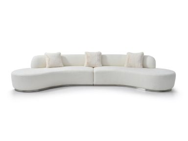 Perla Curved Sofa