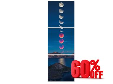 Eclipse - 3 piece painting (Open Box)