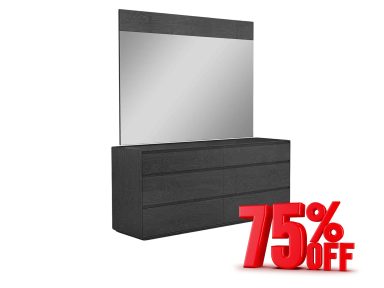 Malibu Double Dresser (Sold As Is)