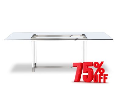 Brianna Rectangular Dining Table (Sold as is)